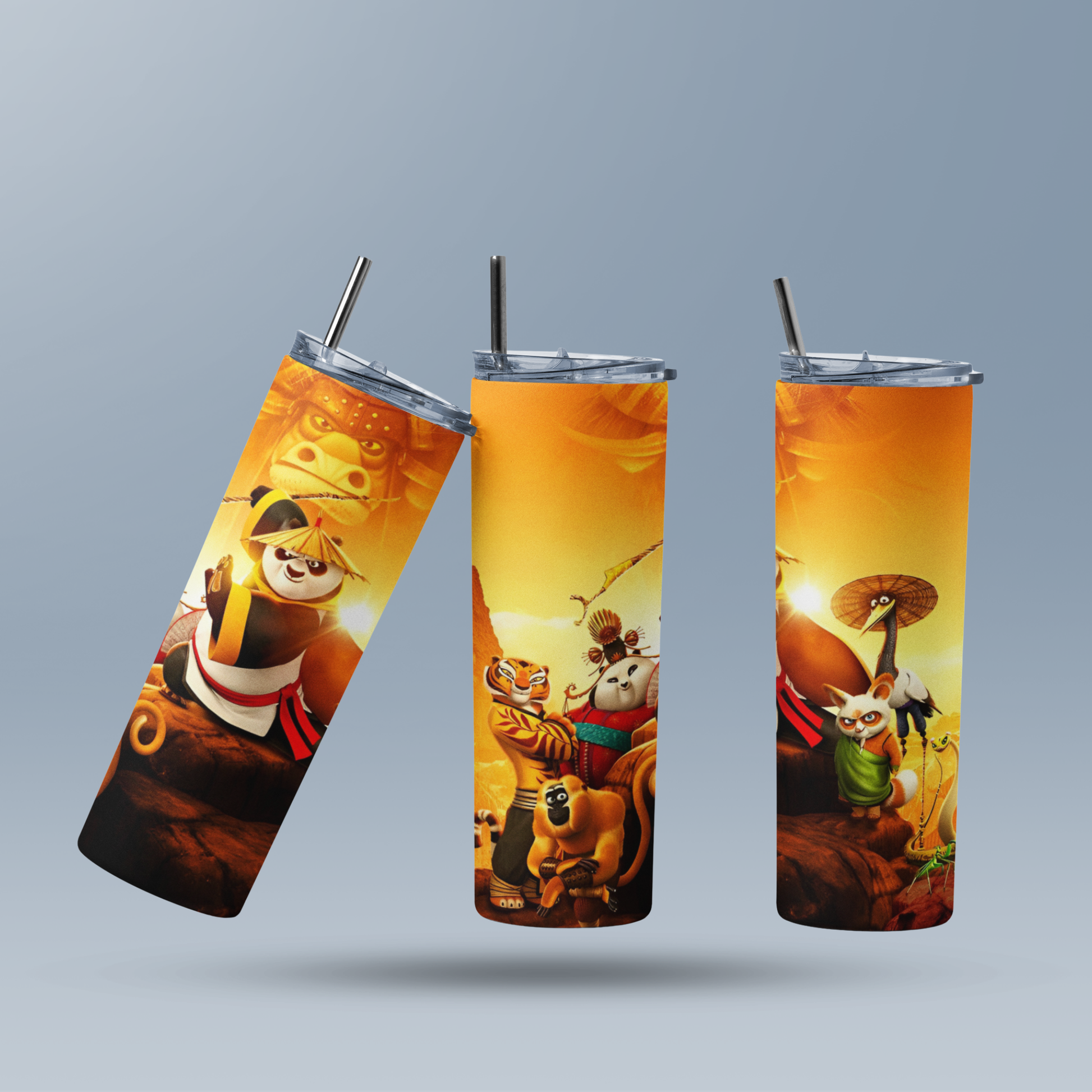 Kung Fu Panda AOP Tumbler Bottle