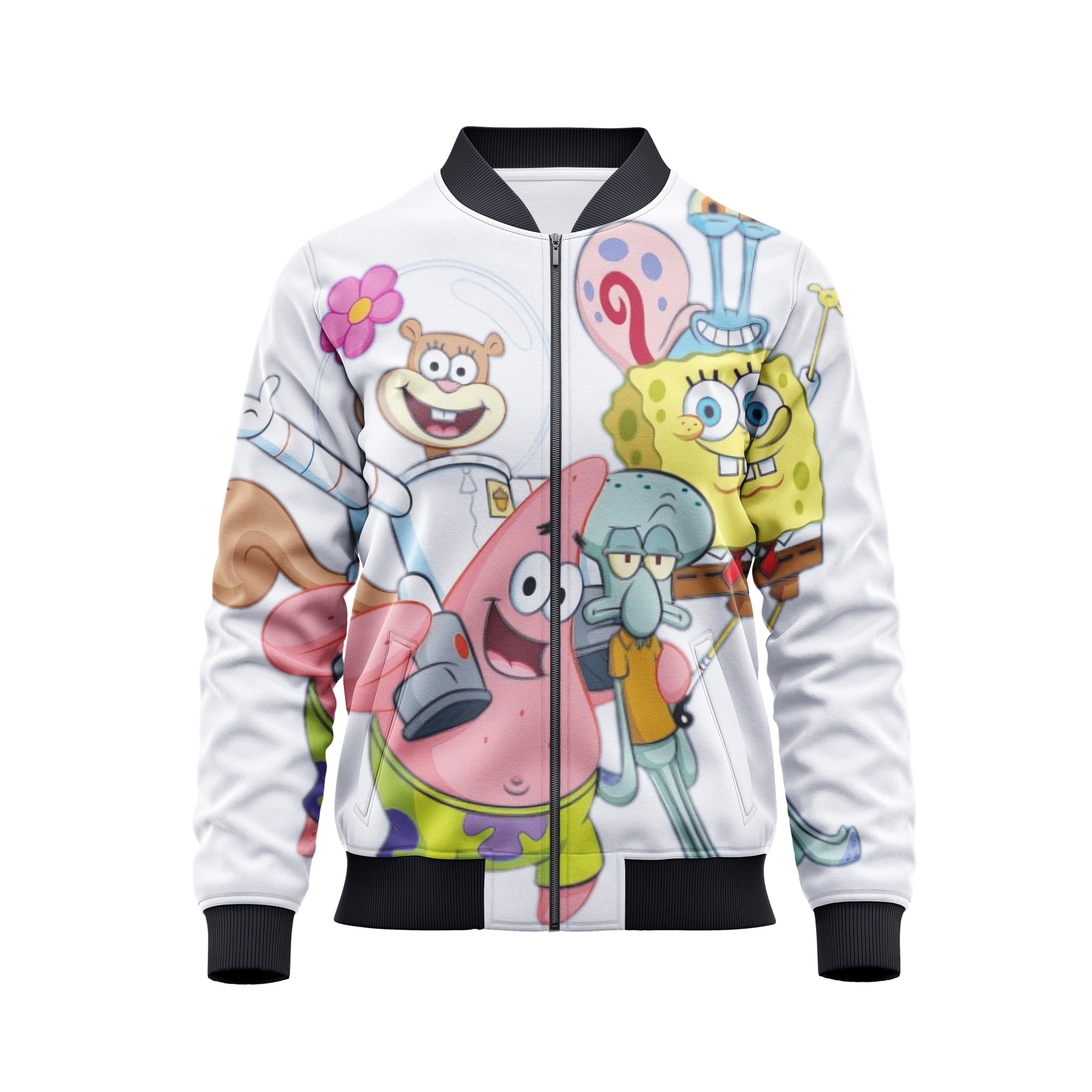 Kids Spongebob Square pants Bomber Jacket