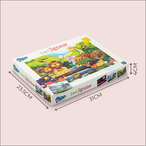 3 in 1 Jigsaw Puzzle