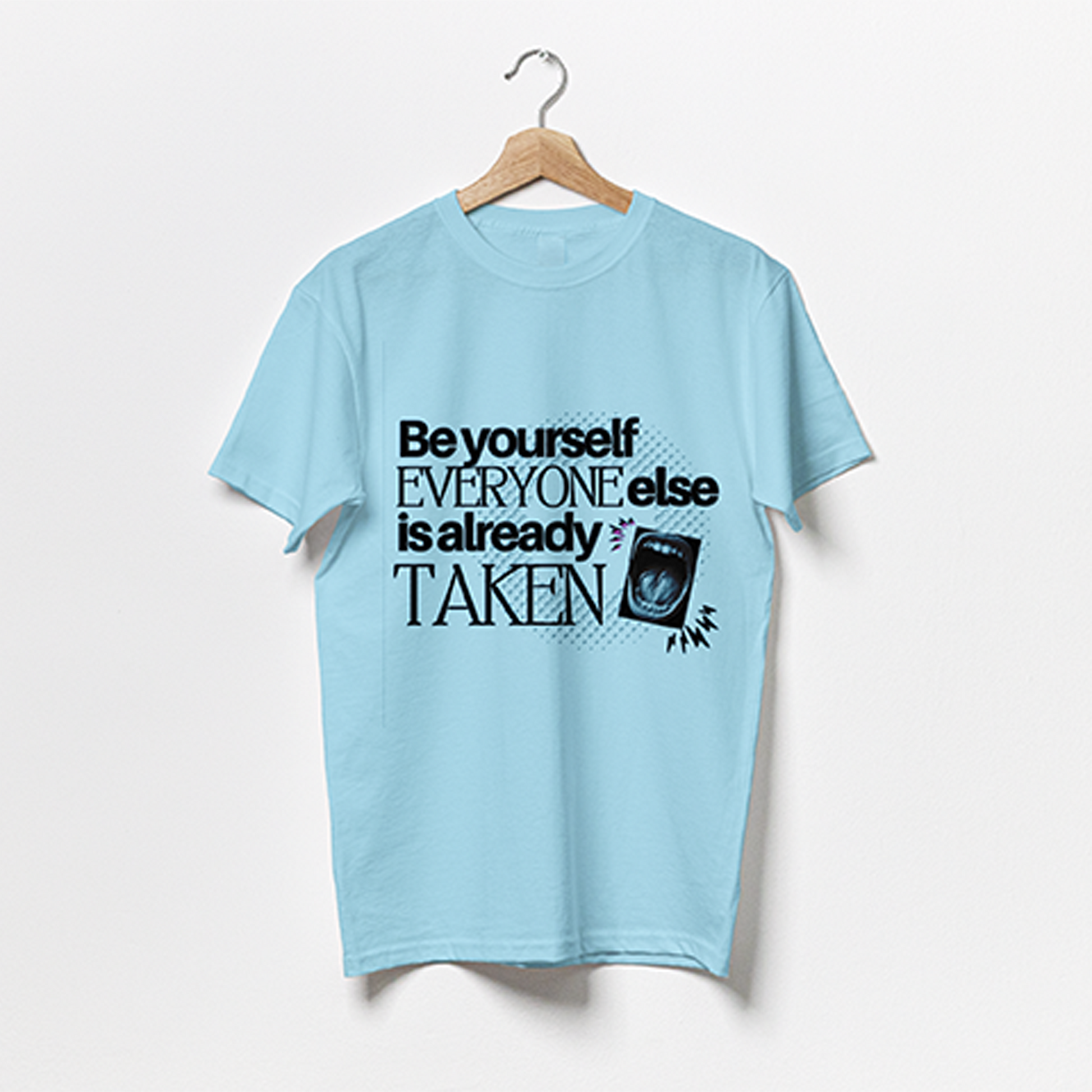 Be Yourself Everyone / Motivation Quote-Puzzle Squad Cotton T-shirts for Boys & Girls