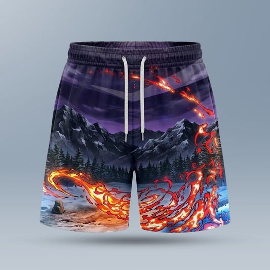 Demons Layer Kids AOP Sports