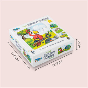 4 in 1 Bird Jigsaw Puzzle