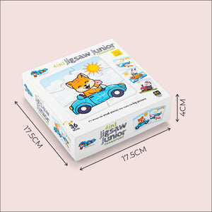 4 in 1 Transport Jigsaw Puzzle