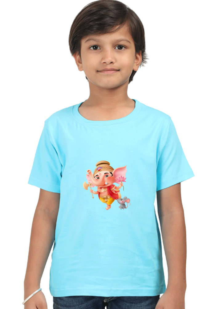 Kids Ganpati T-Shirts | 5 to 13 Yrs