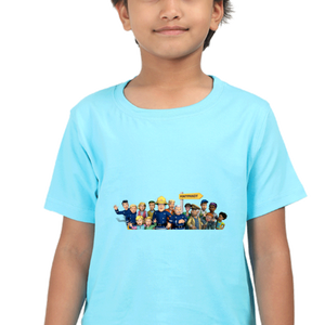 Kids Fireman Sam T-shirt | DTF Print