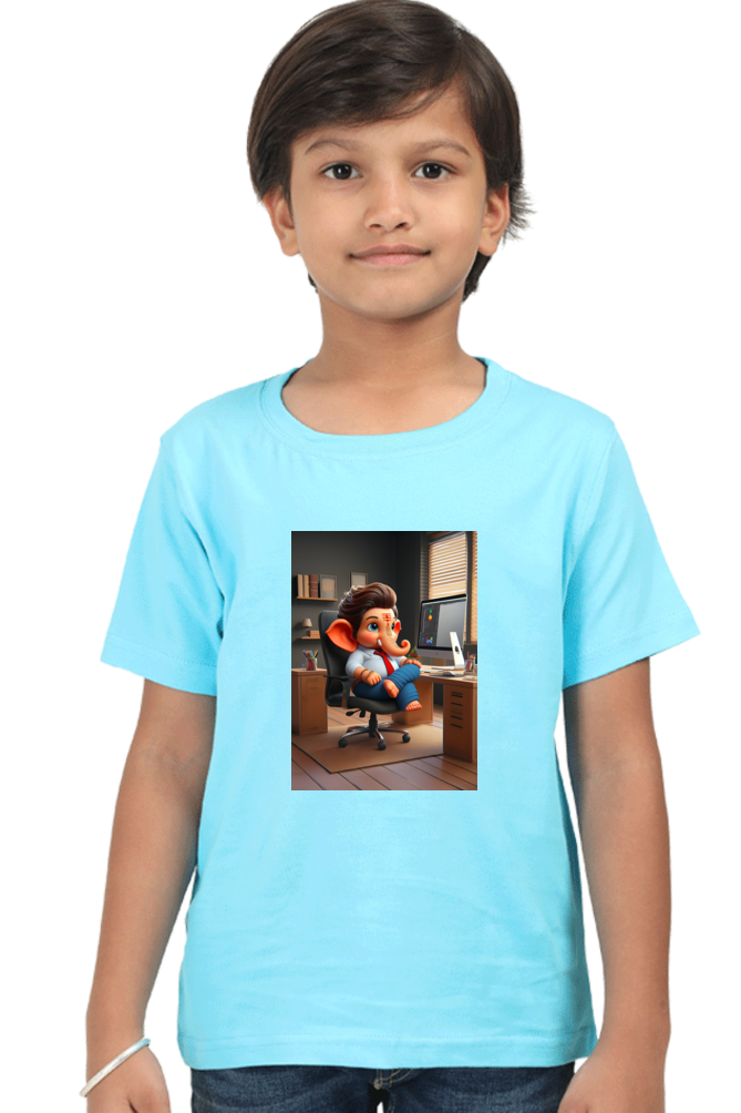 Kids Ganpati T-Shirts | 5 to 13 Yrs