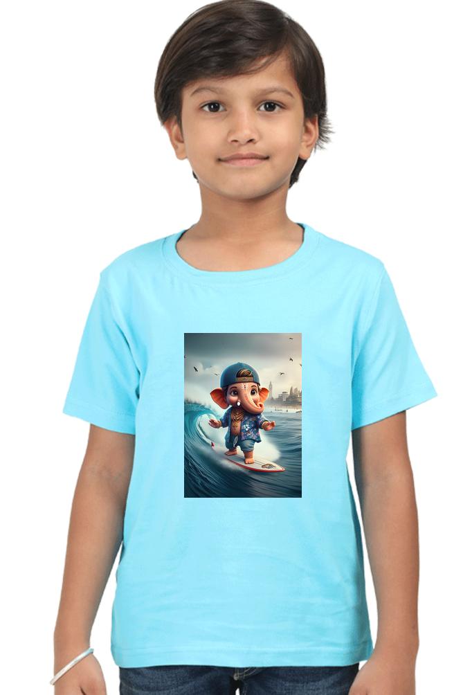 Kids Ganpati T-Shirts | DTF Print