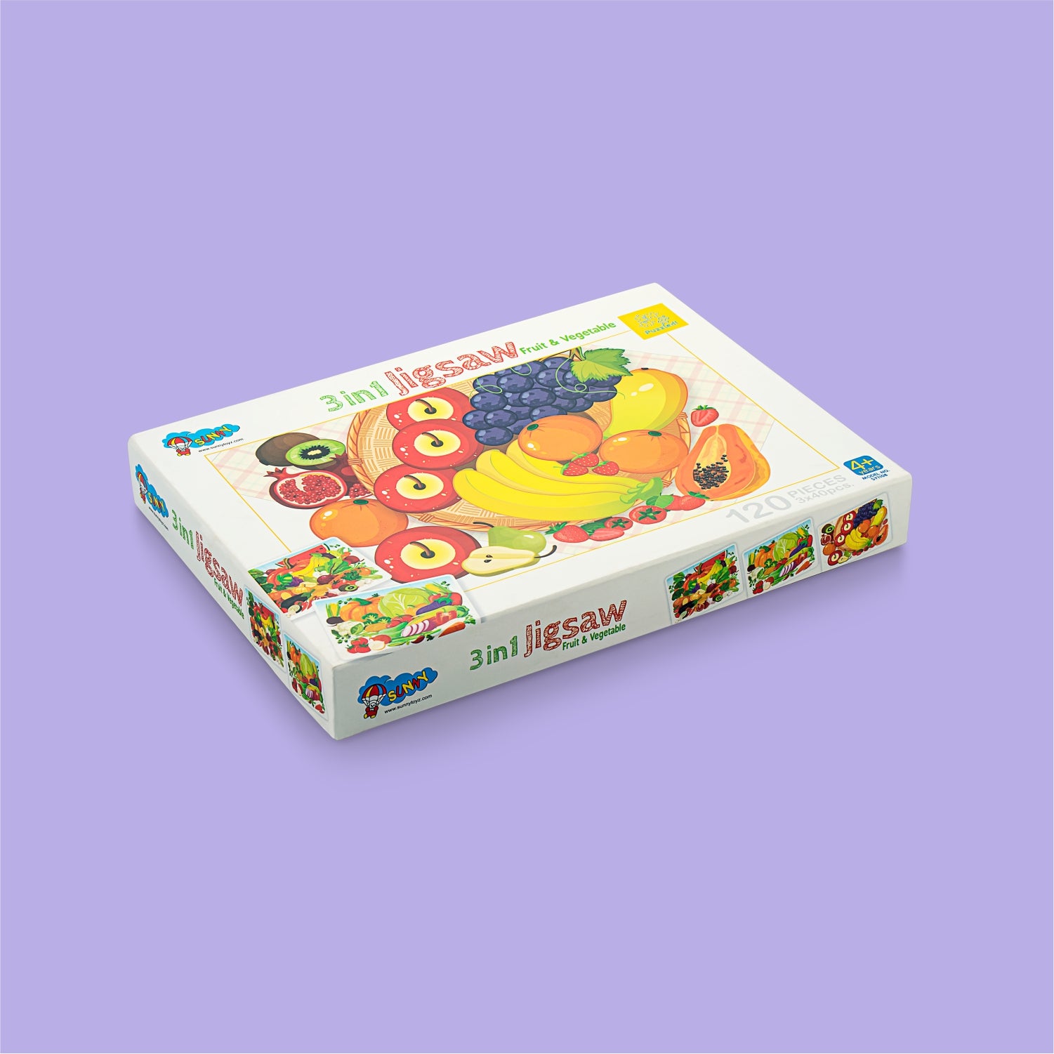 3 in 1 Fruit Jigsaw Puzzle