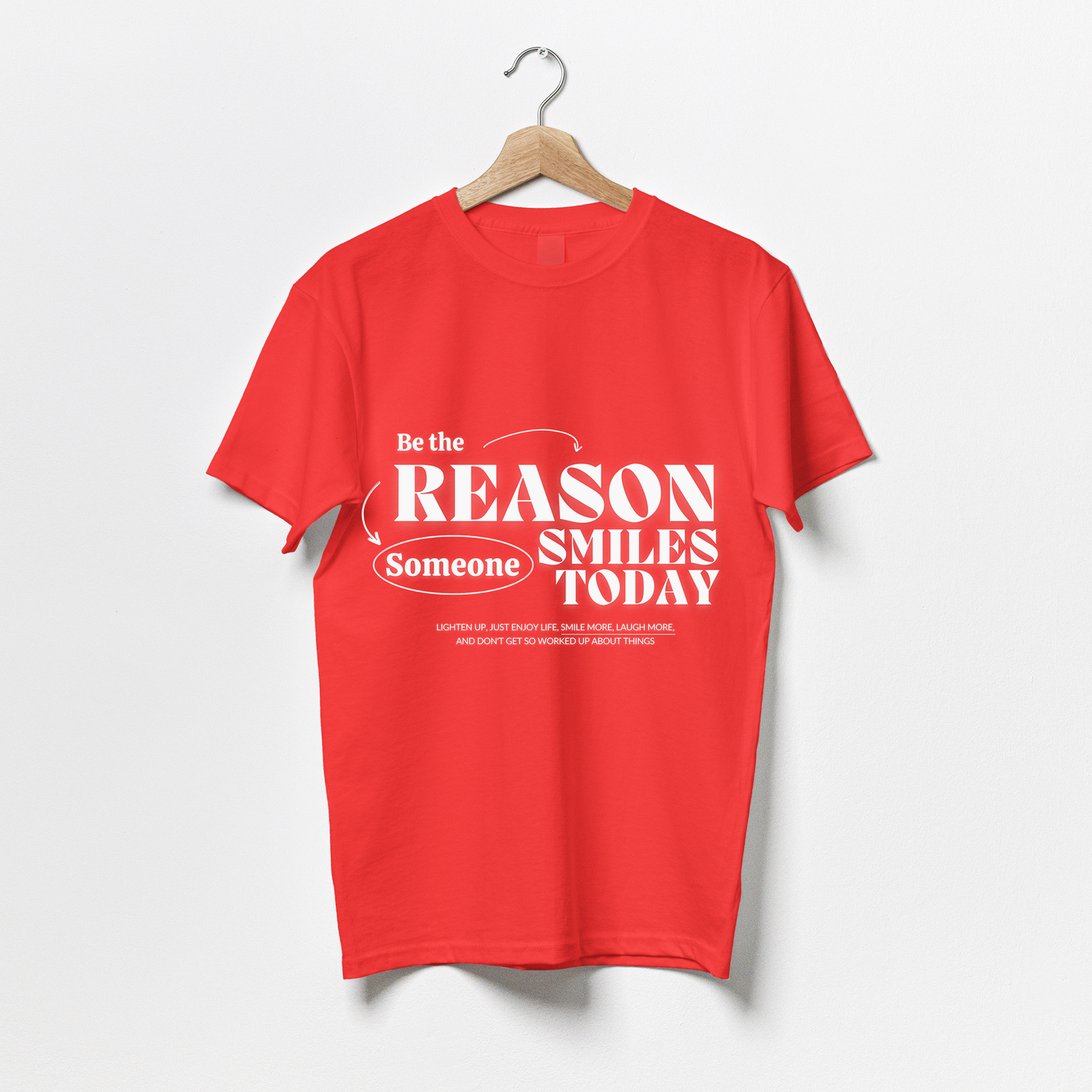 Be the Reason Someone Smiles Today / Motivation Quote-Puzzle Squad Cotton T-shirts for Boys & Girls