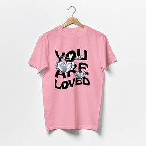 You are Loved/ Motivation Quote-Puzzle Squad Cotton T-shirts for Boys & Girls