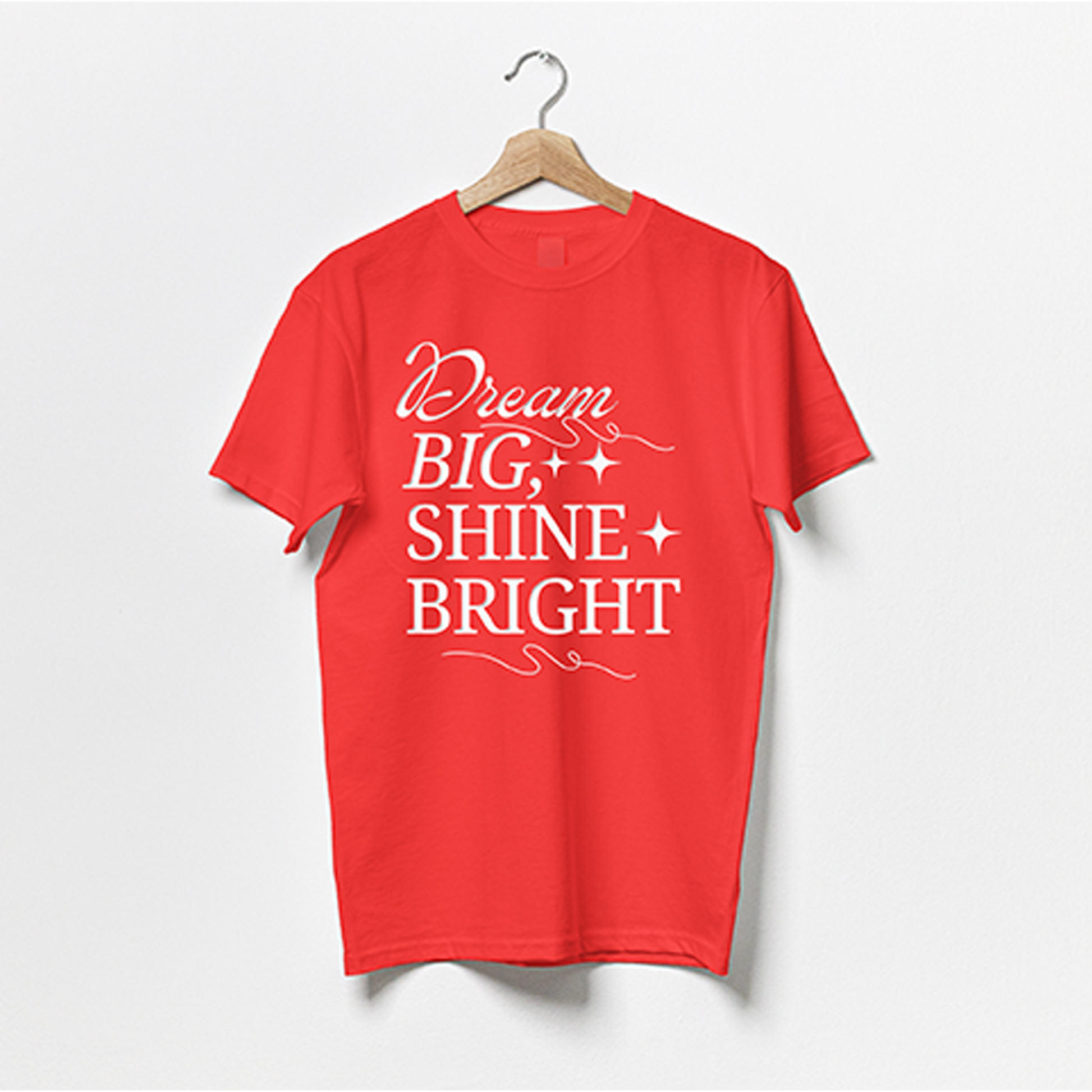 Dream Big, Shine Bright / Motivation Quote-Puzzle Squad Cotton T-shirts for Boys & Girls