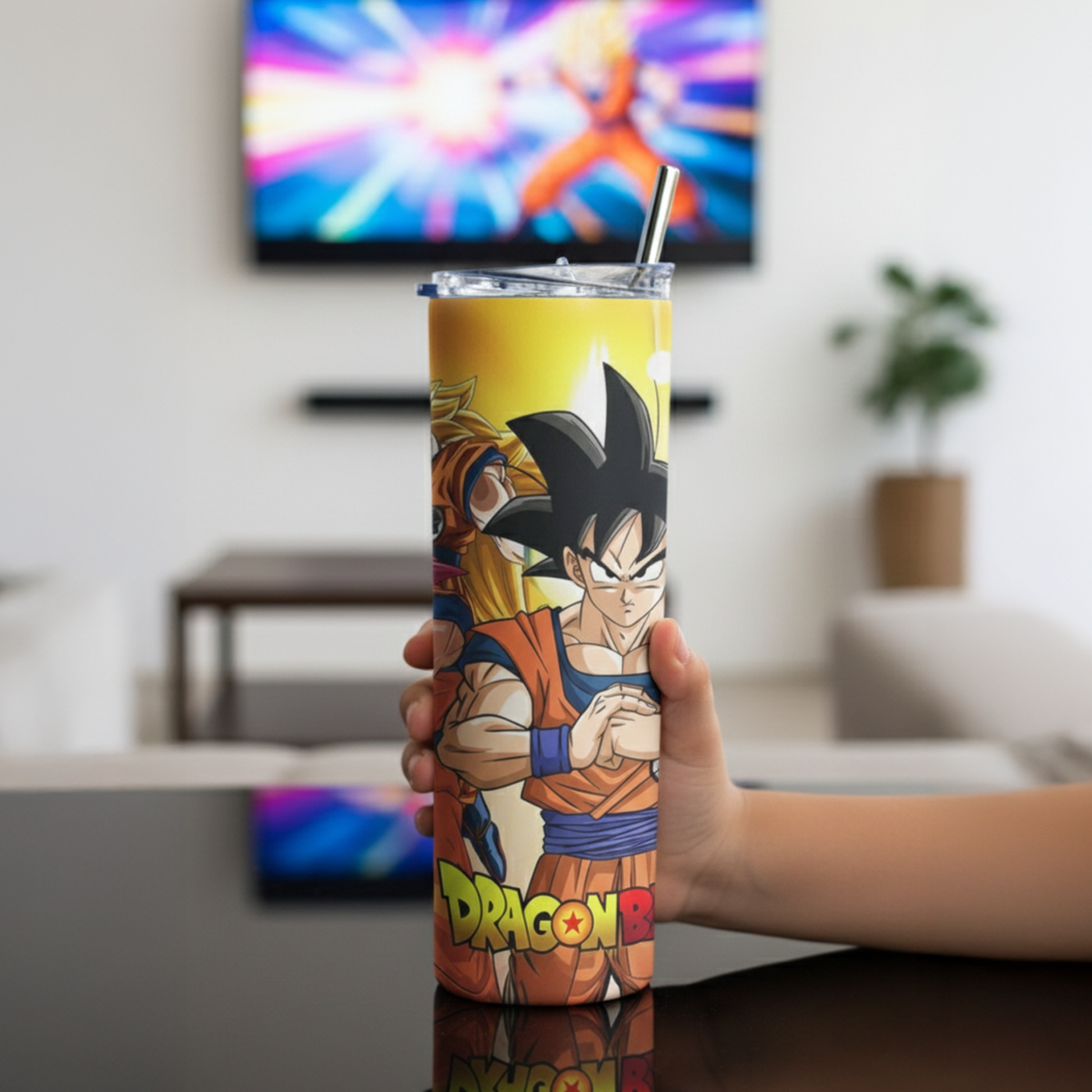 Dragon Ball AOP Tumbler Bottle