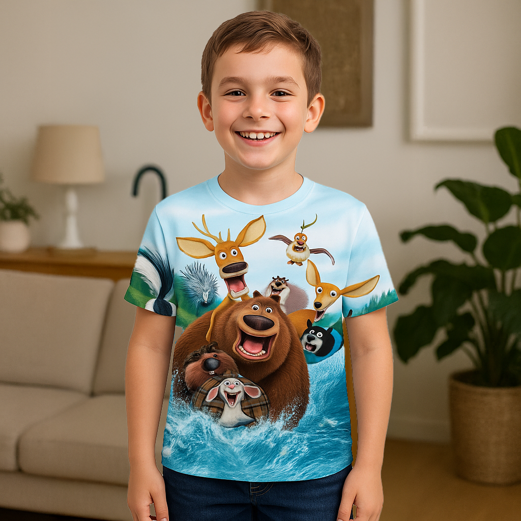 Zoo Kids AOP Sports T-Shirt