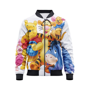 Kids Winnie The Pooh Bomber Jacket