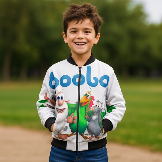 Kids Booba Bomber Jacket