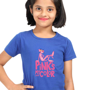 Kids Pink Panther T-shirt | DTF Print