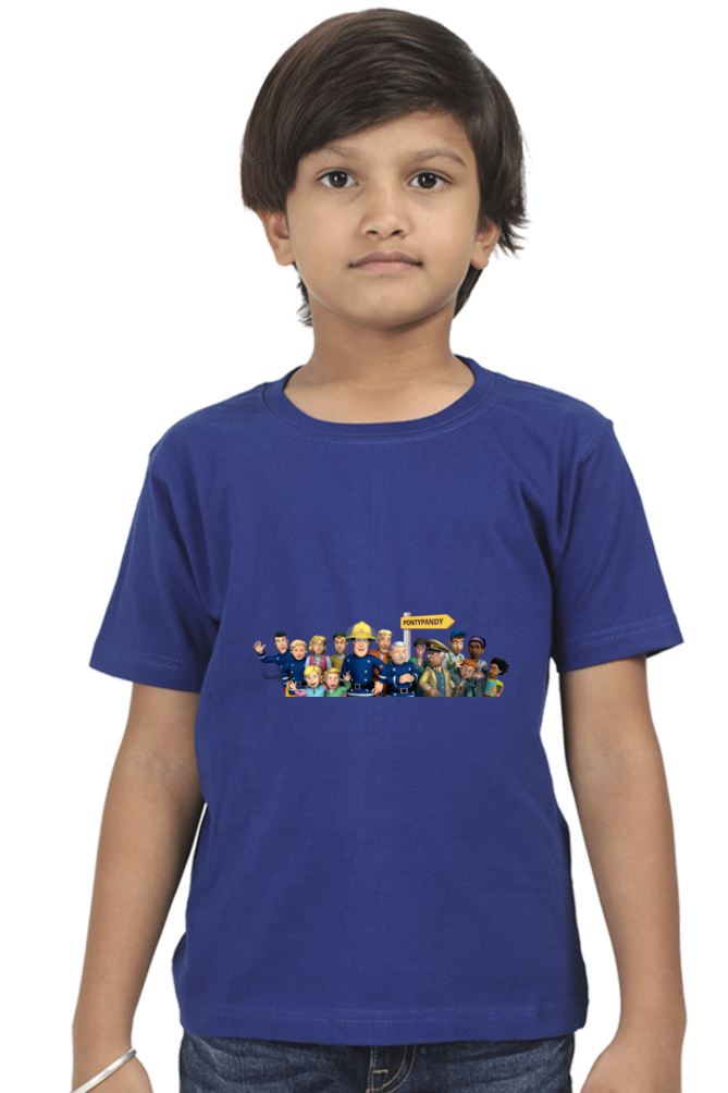 Kids Fireman Sam T-shirt | DTF Print