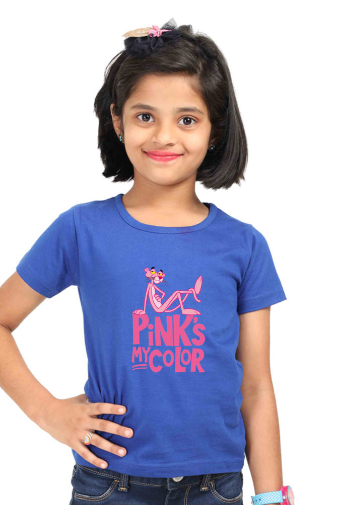 Kids Pink Panther T-shirt | DTF Print