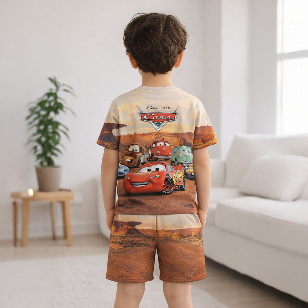Cars Kids AOP Co-ord Set