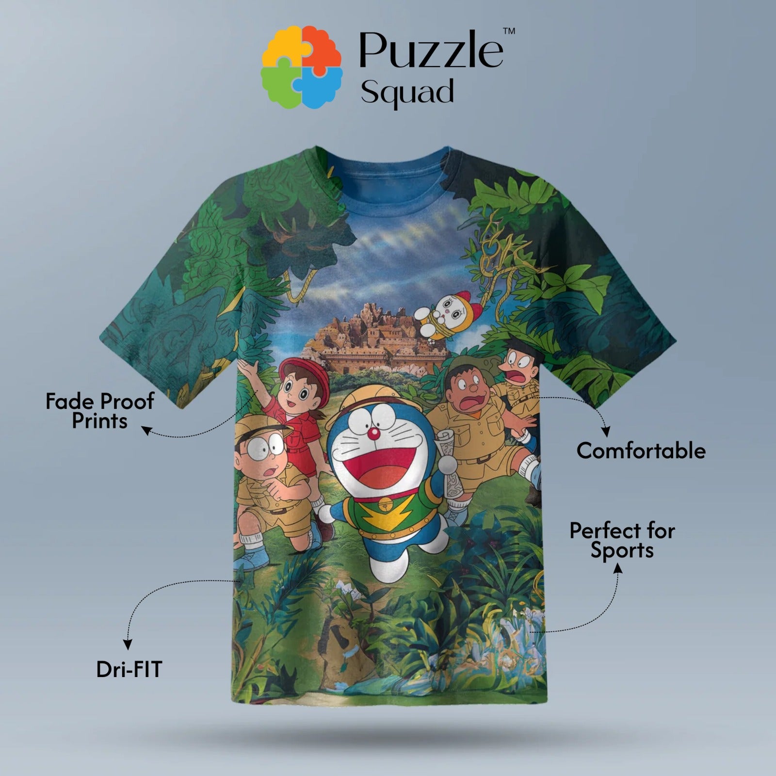 Scooby-Doo Kids AOP Sports T-Shirt