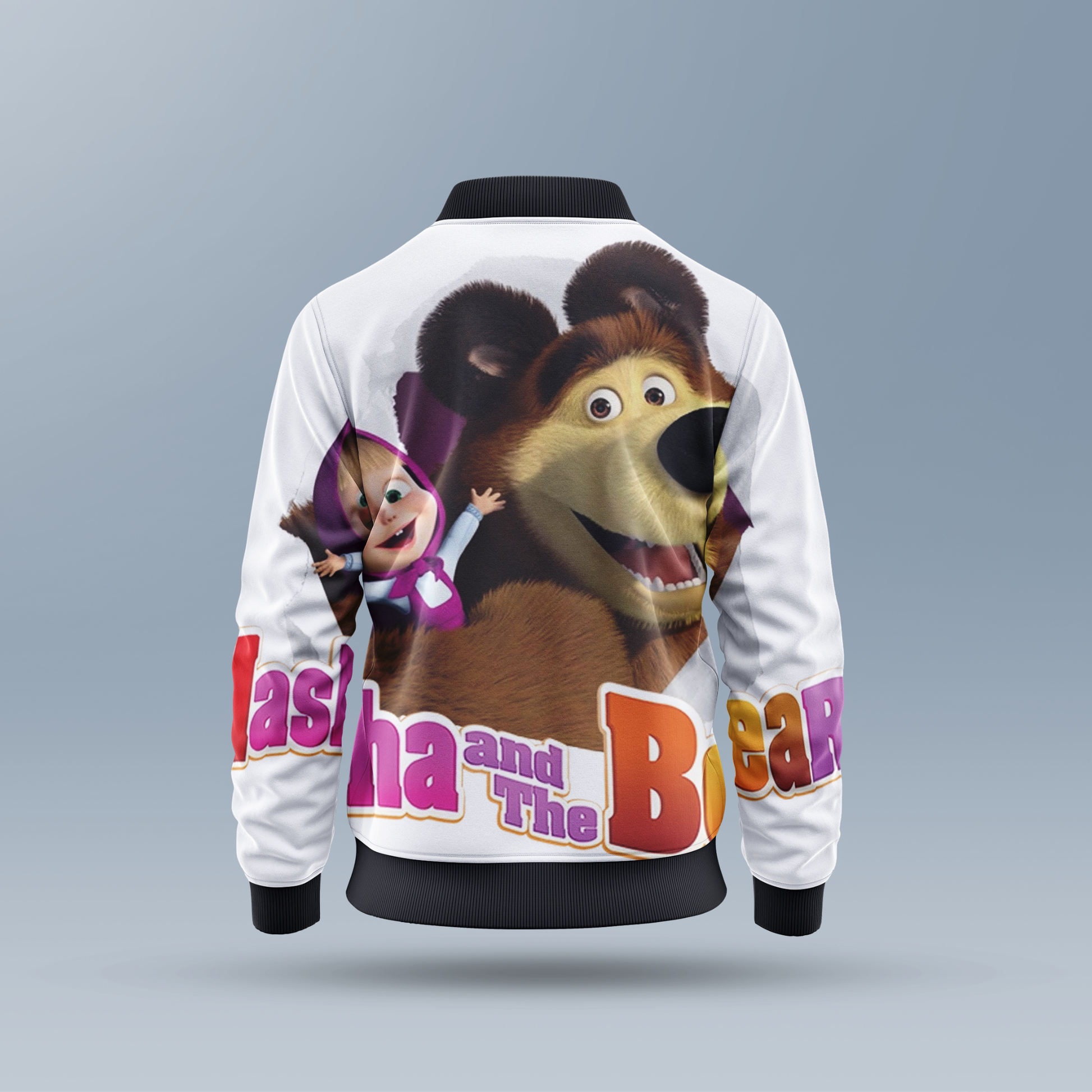 Kids Masha and Bear Bomber Jacket