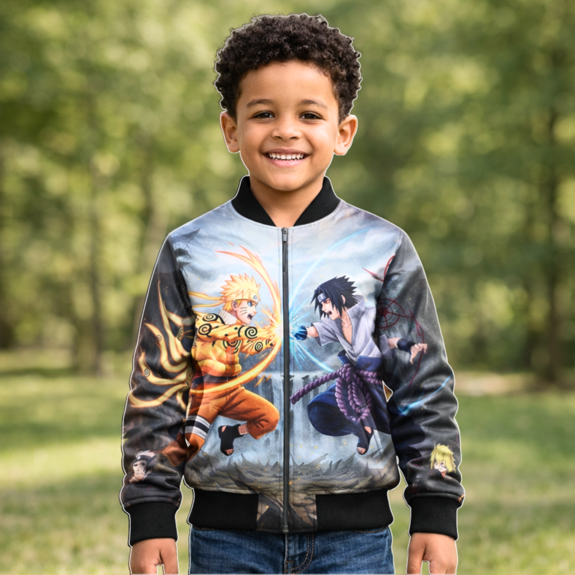 AOP Kids Bomber Jacket