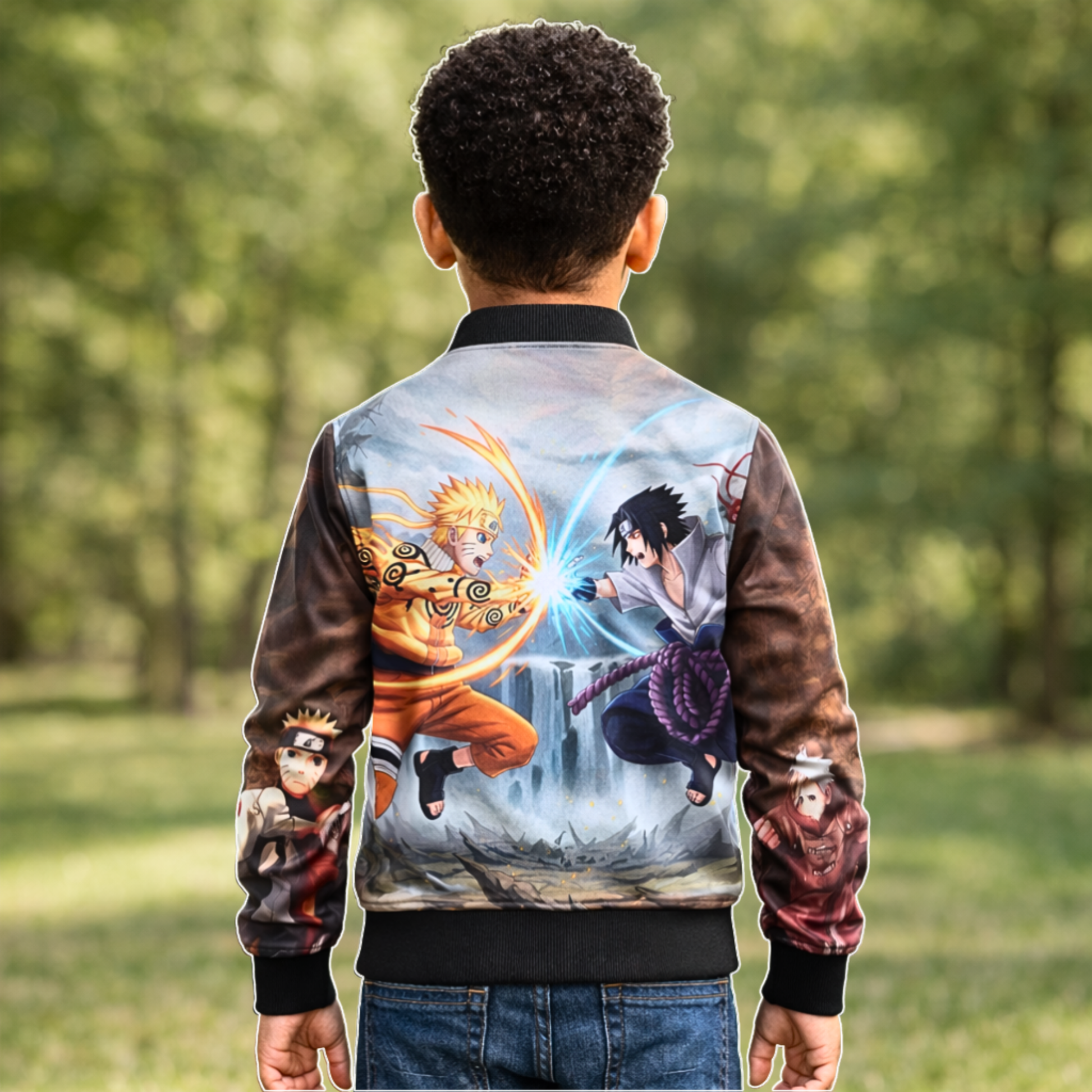 AOP Kids Bomber Jacket
