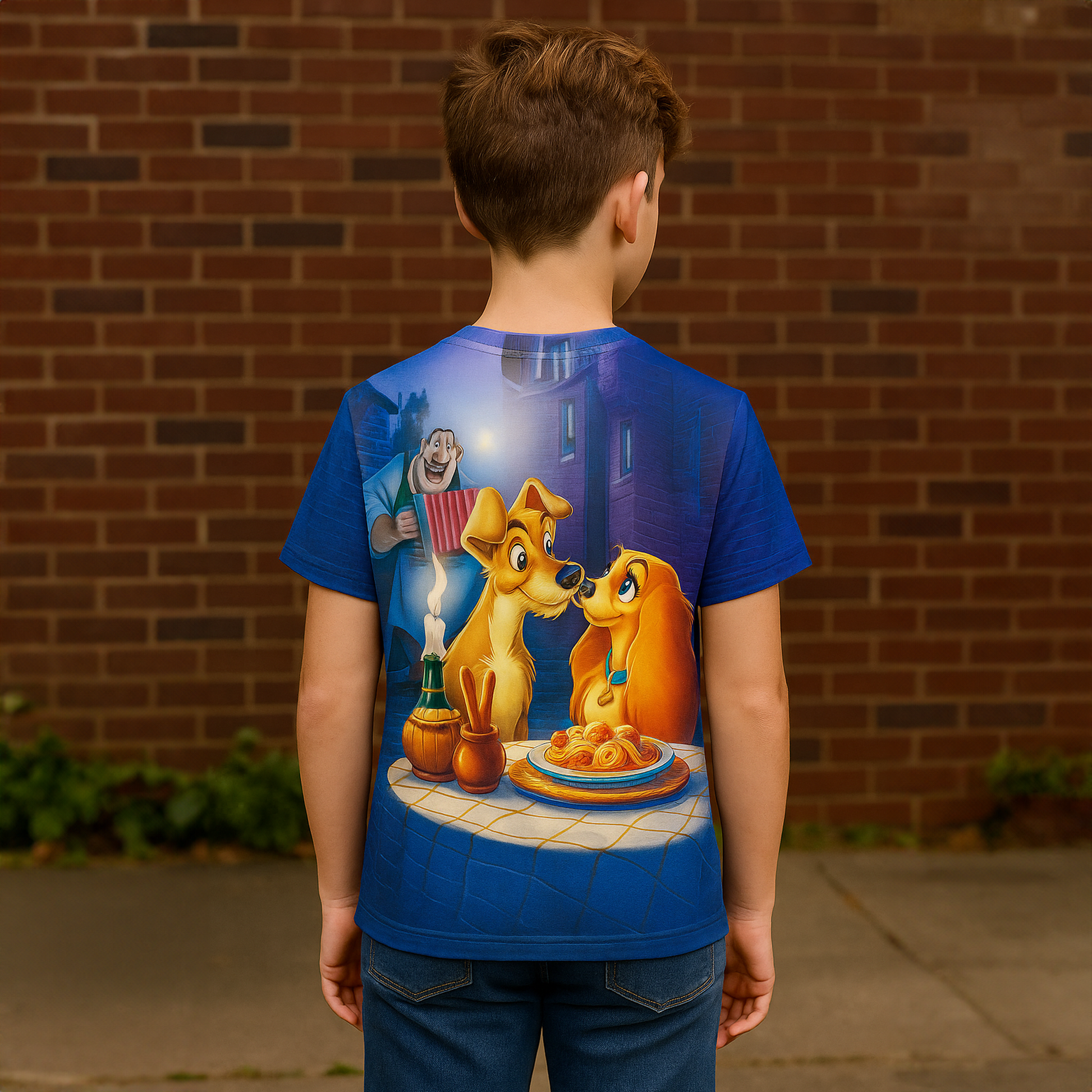 Animal Kids AOP Sports T-Shirt