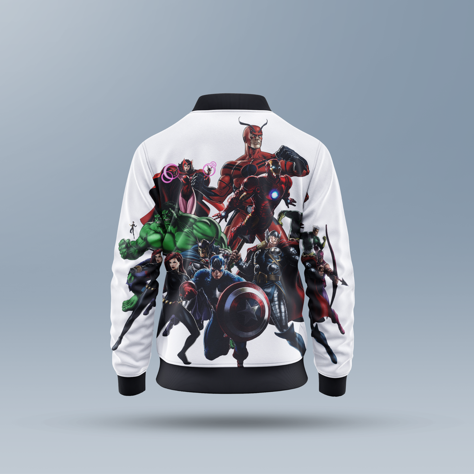 Kids Superheroes Bomber Jacket