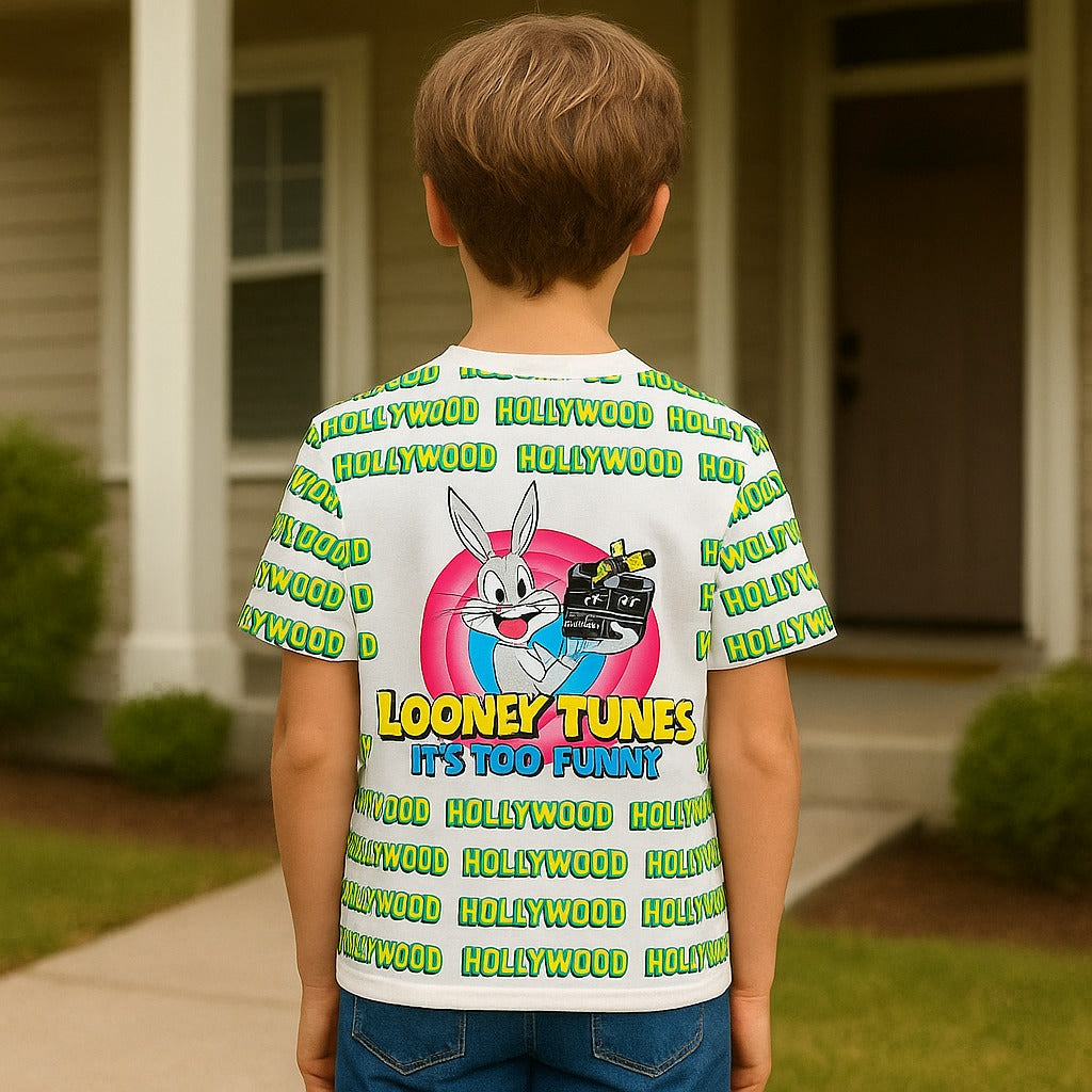 Looney Tunes Kids AOP Sports T-Shirt