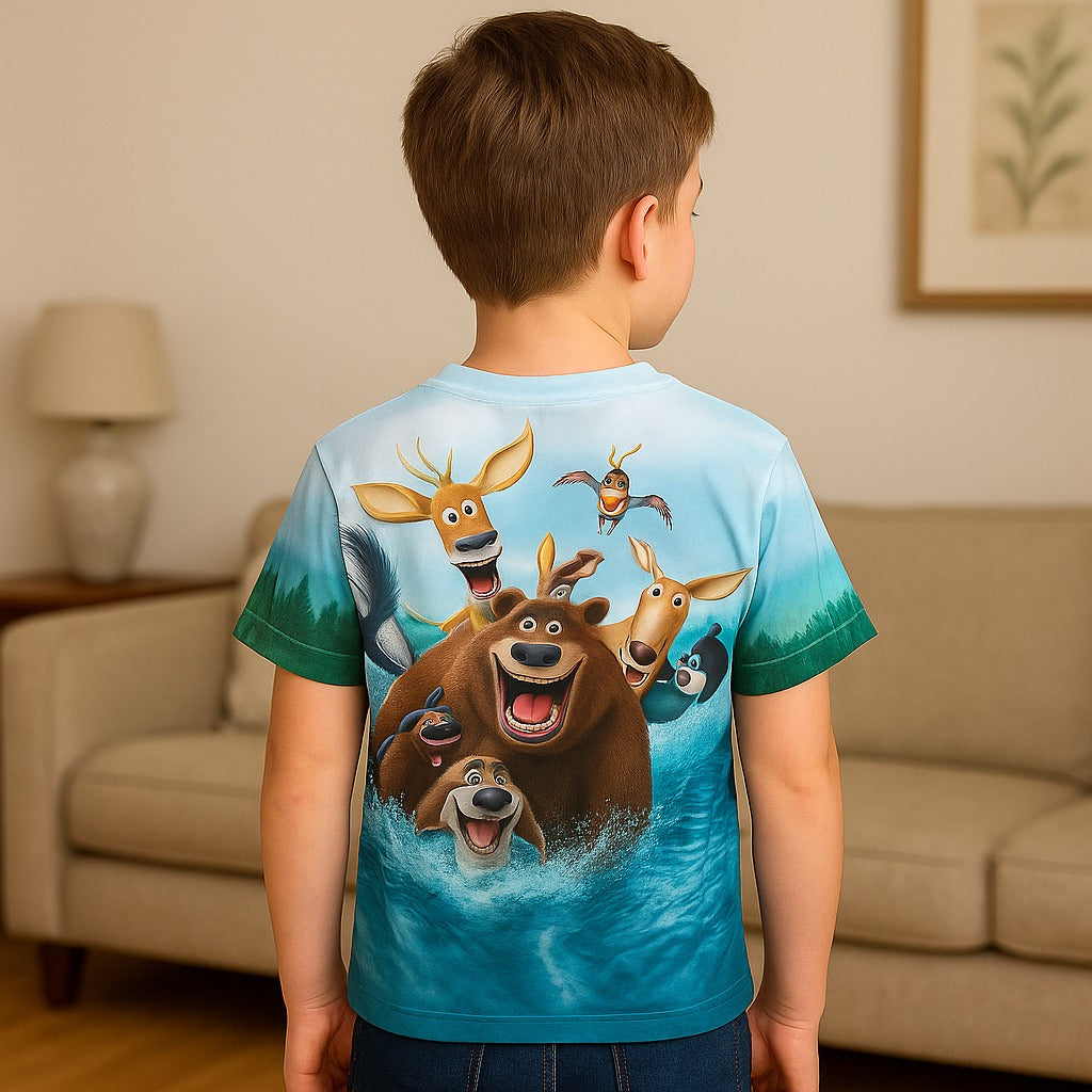 Zoo Kids AOP Sports T-Shirt