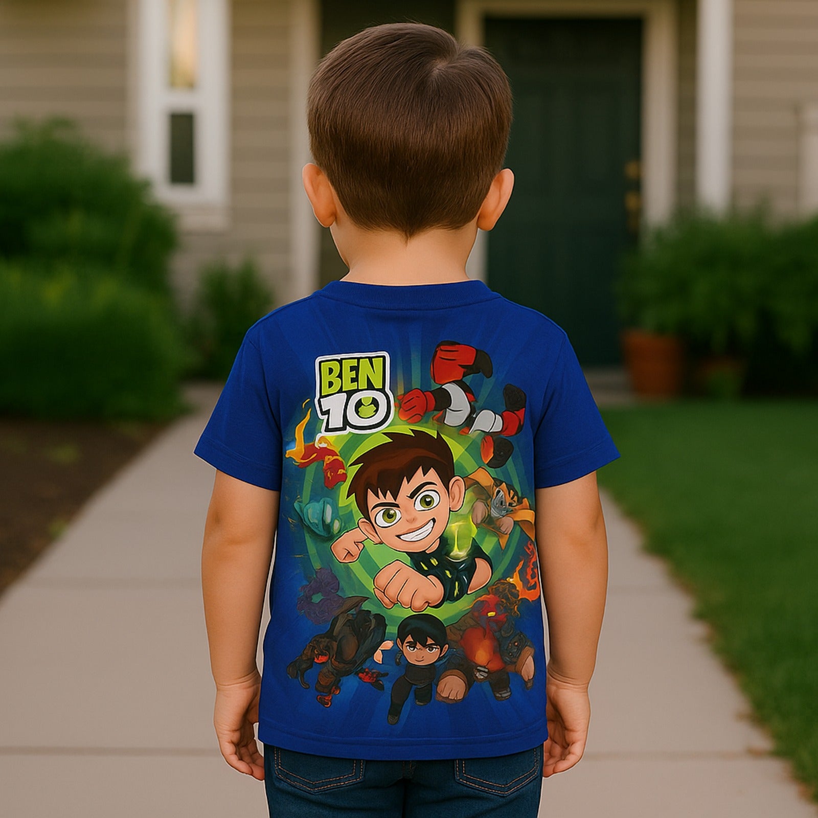 Ben 10 Kids AOP Sports T-Shirt