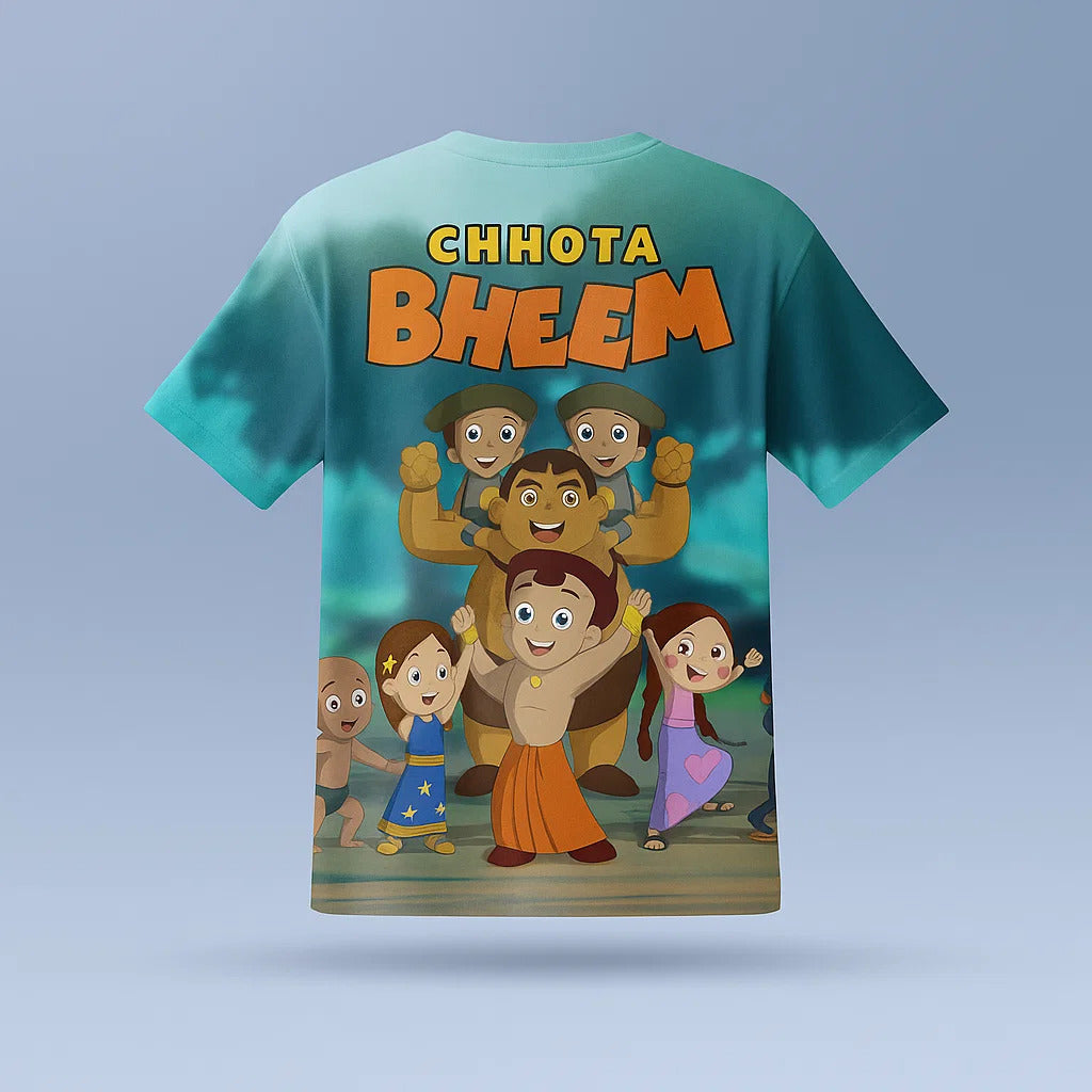 Chota Bheem Kids AOP Sports T-Shirt
