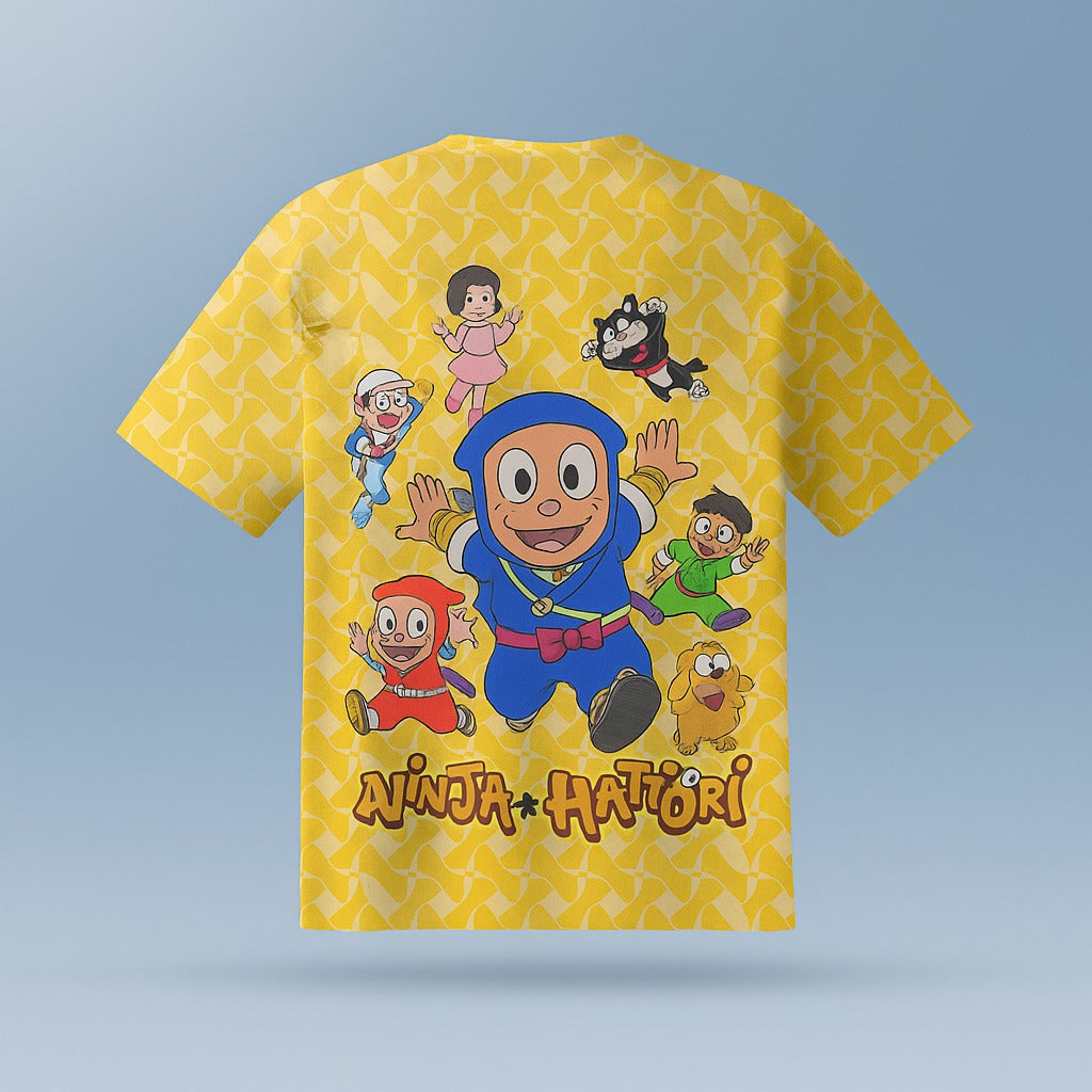 Ninja Hattori Kids AOP Sports T-Shirt