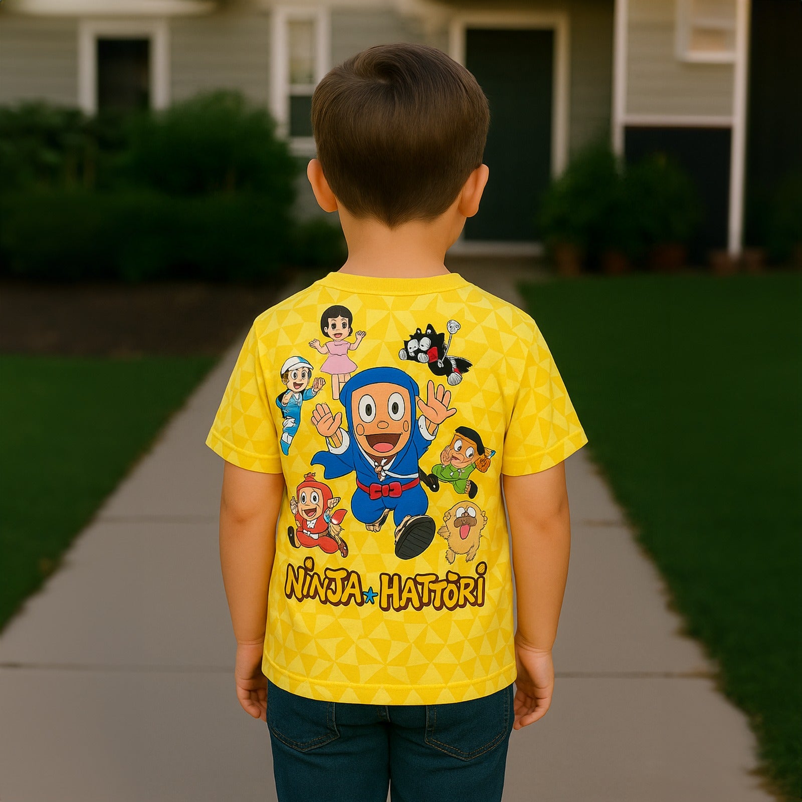 Ninja Hattori Kids AOP Sports T-Shirt