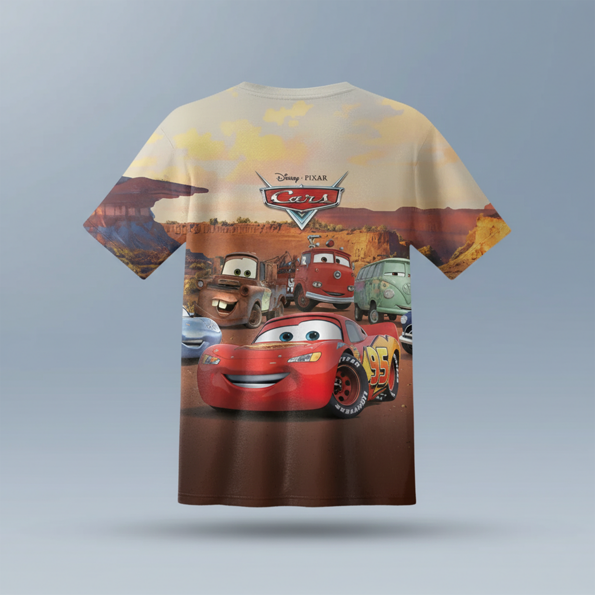 Car Kids AOP Sports T-Shirt