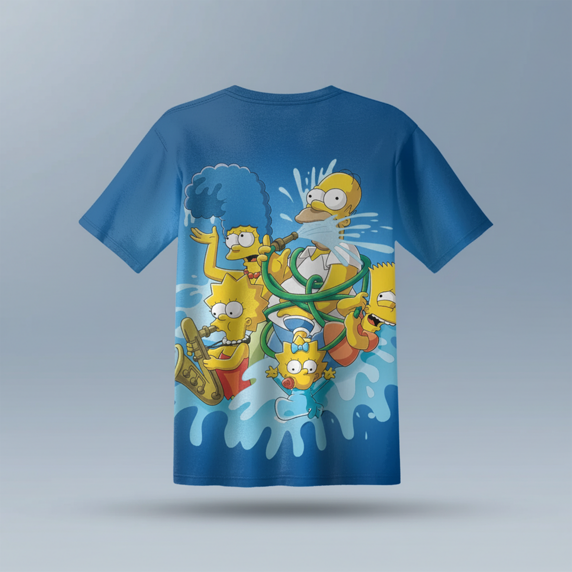 Cartoon Kids AOP Sports T-Shirt