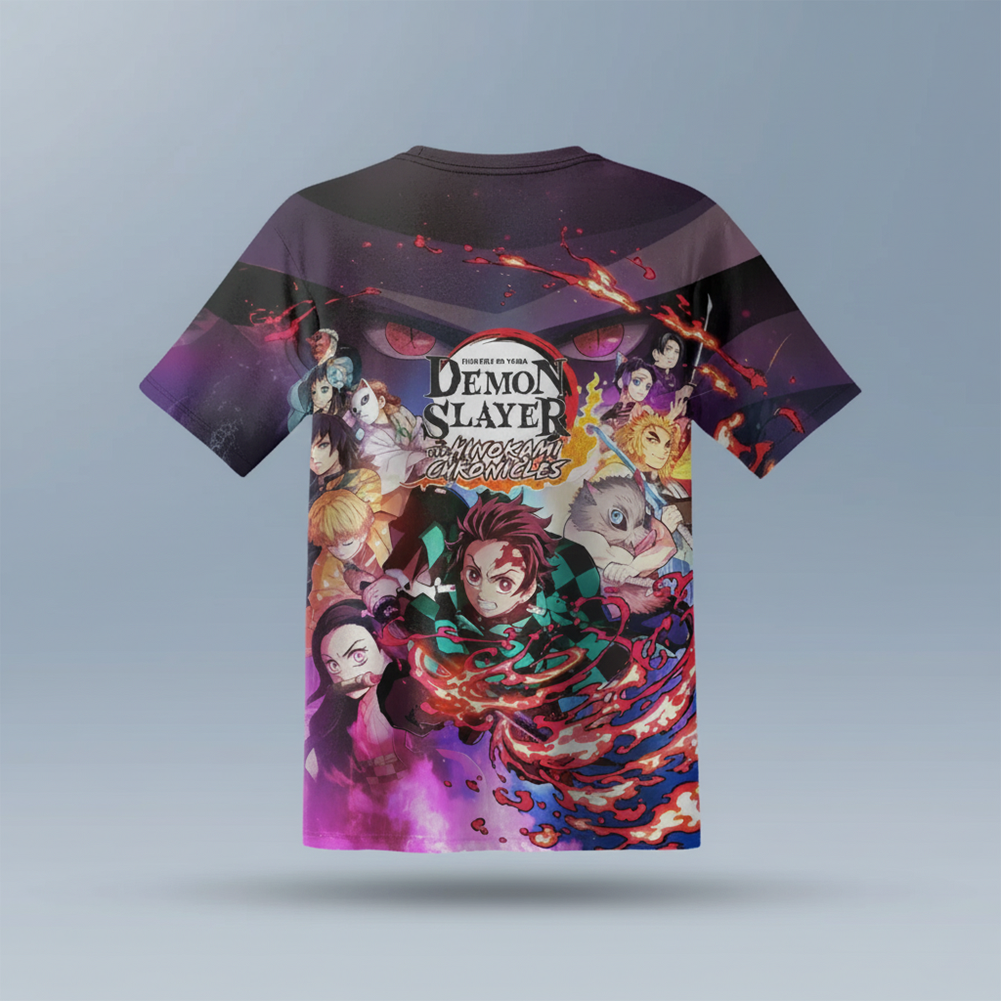 Demon Slayer Kids AOP Sports T-Shirt