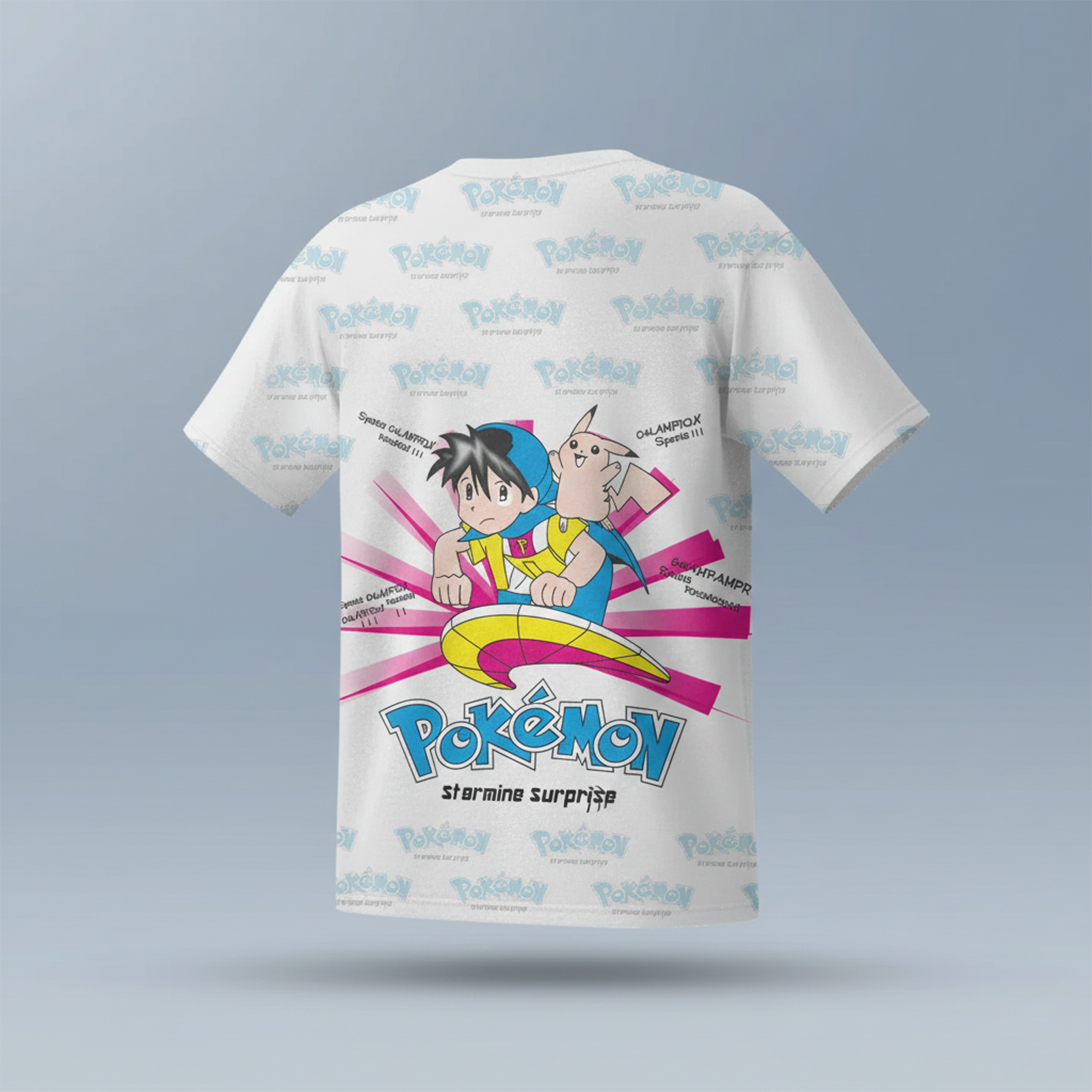 Pokemon Kids AOP Sports T-Shirt