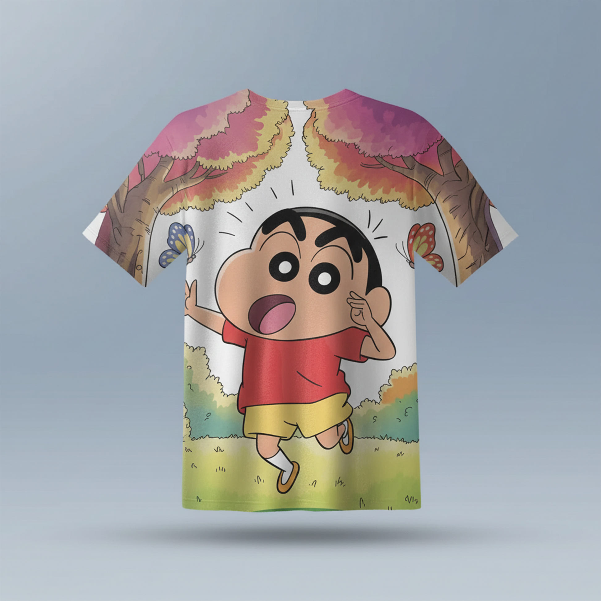 Shinchan Kids AOP Sports T-Shirt