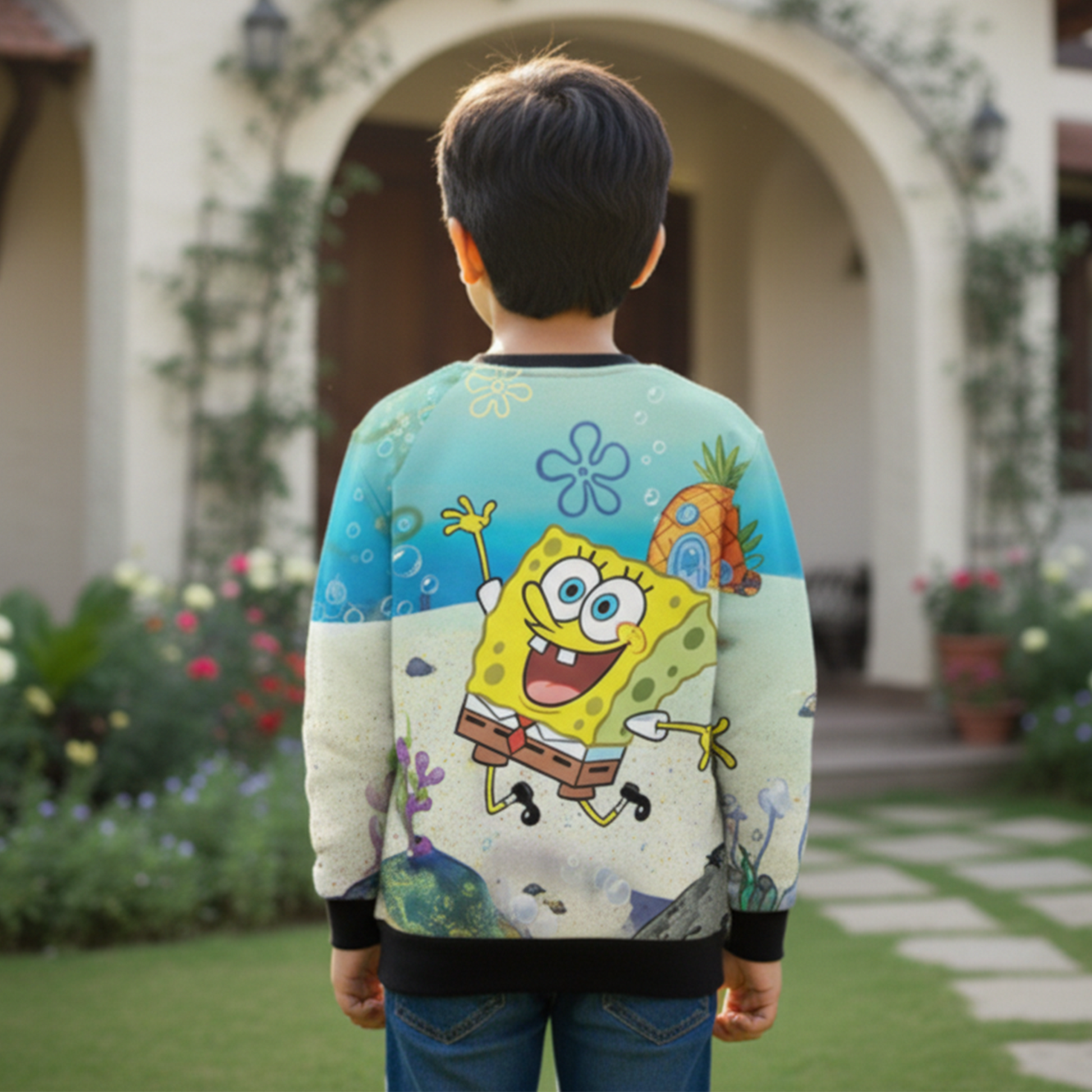 Scoop AOP Kids Sweatshirt