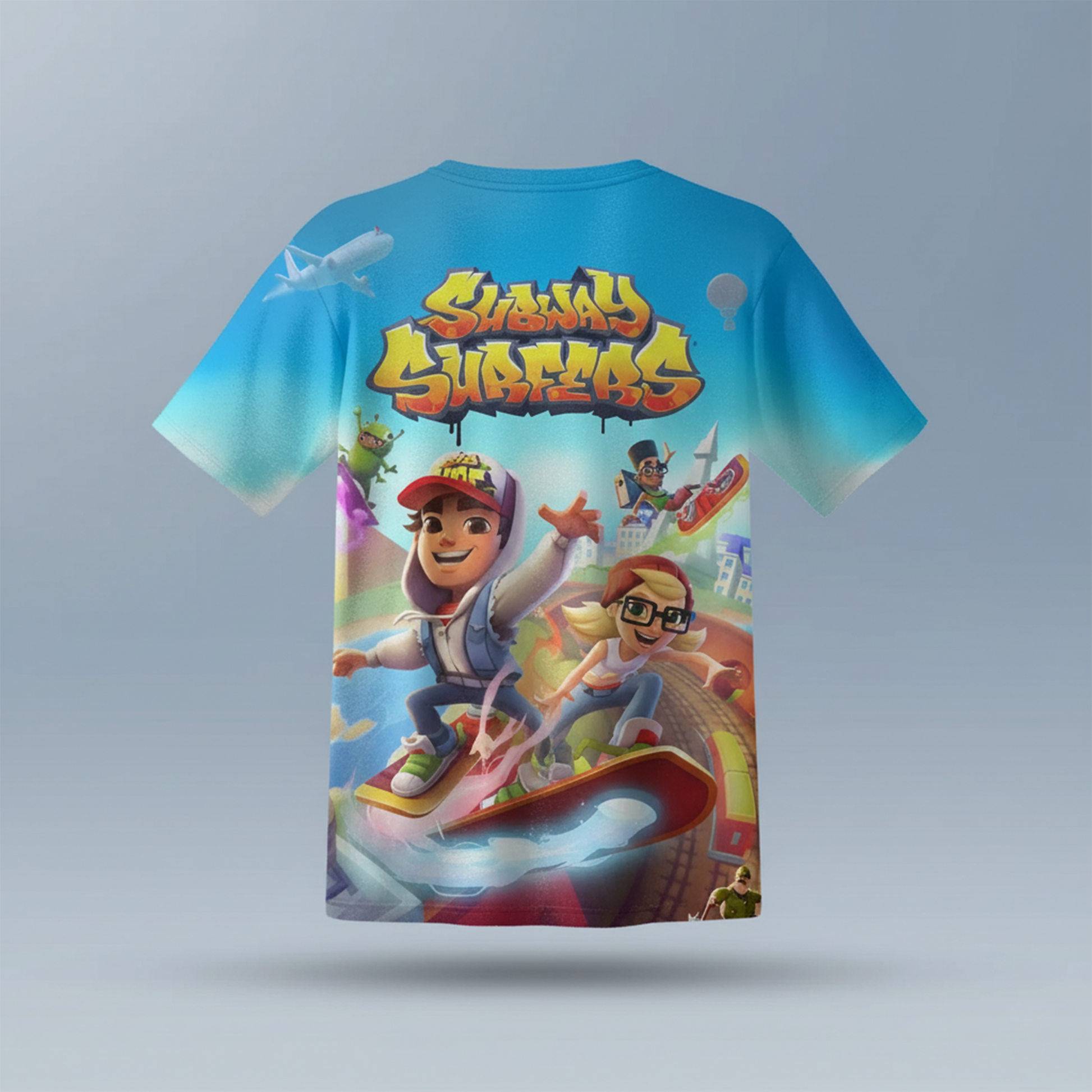 Subway Surfers  AOP Sports T-Shirt