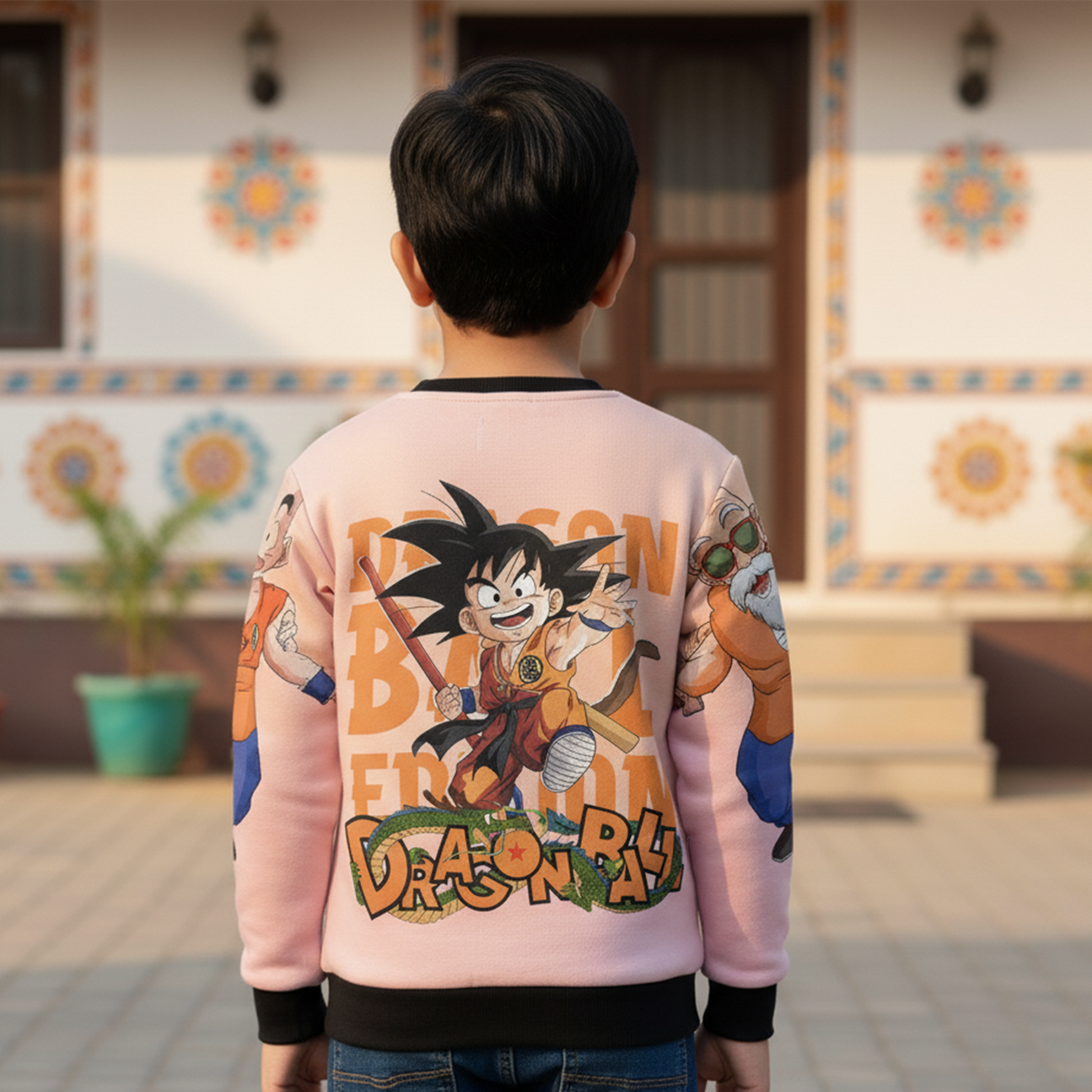 Dragon Ball AOP Kids Sweatshirt