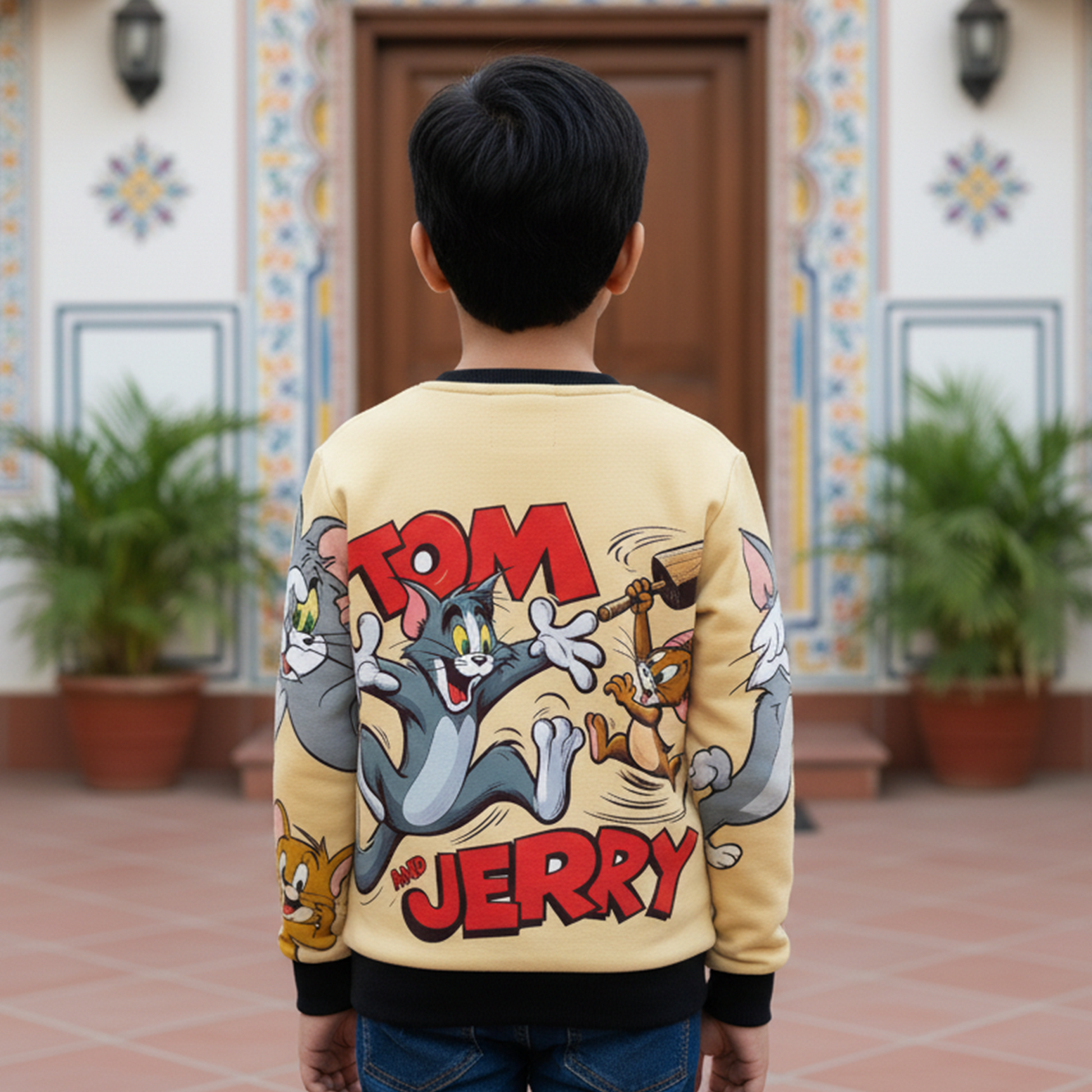 Tom and Jerry AOP Kids Sweatshirt